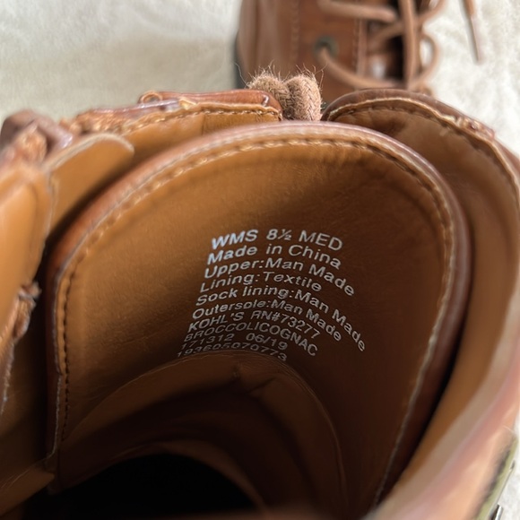 SO Brown Combat Boots - Picture 7 of 9